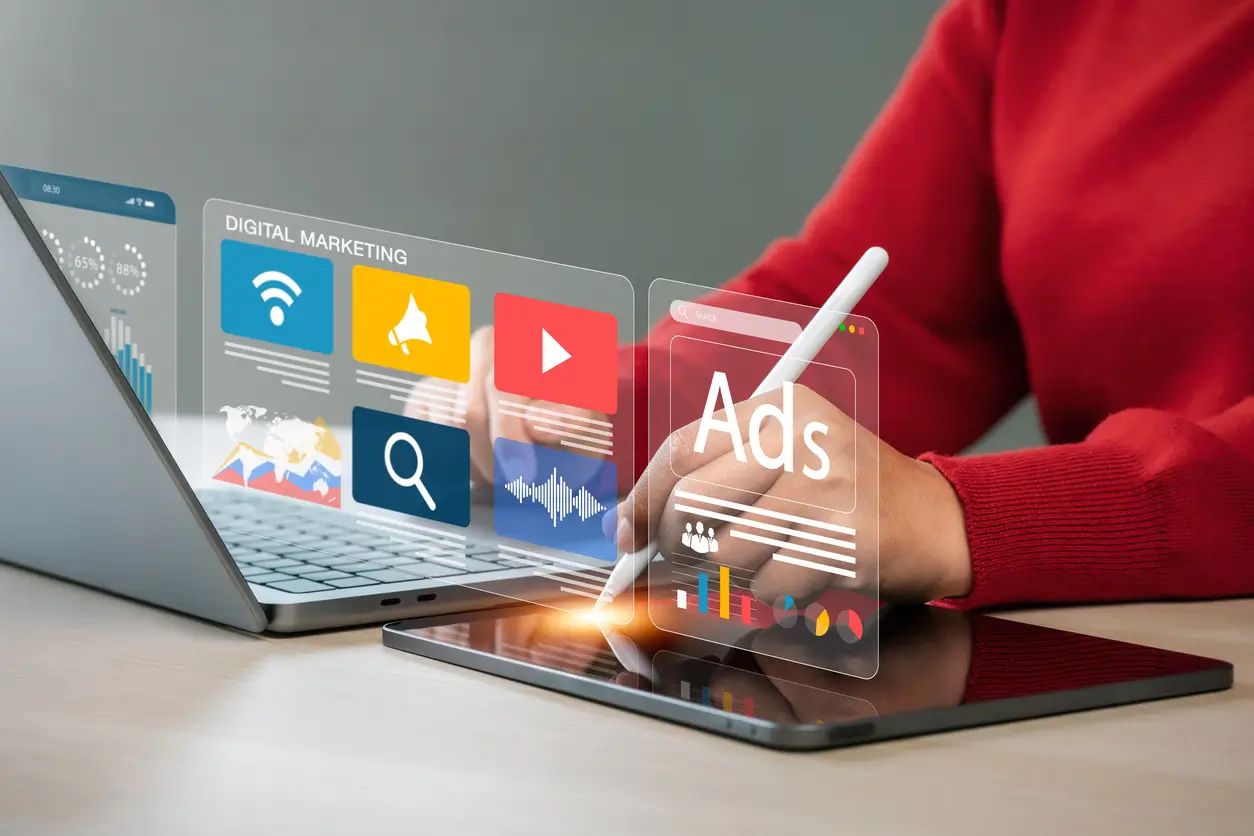 Marketing digital, Google Ads, Youtube, Search, Display